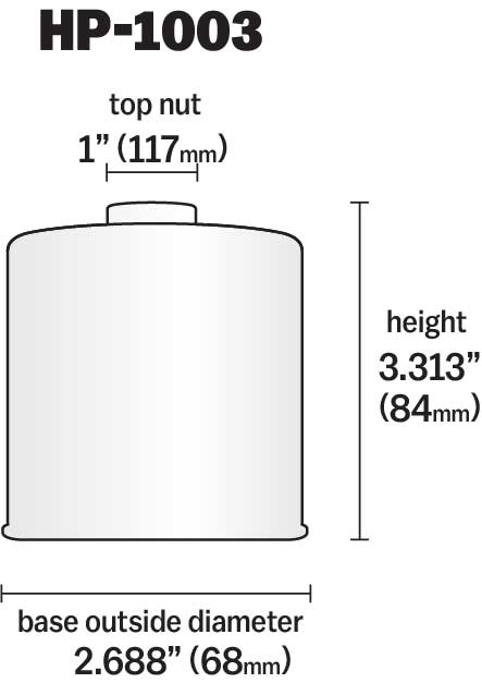 K&N HP-1003 Oil Filter for Select Chevrolet Matiz, Chevrolet Nova, Chevrolet Prizm, Chevrolet Tracker, Daihatsu Charade, Daihatsu Rocky, Geo Prizm, INFINITI G20, Lexus ES250, Lexus ES300h, Lexus GX550, Lexus HS250h, Lexus LS500, Lexus LX600, Lexus
