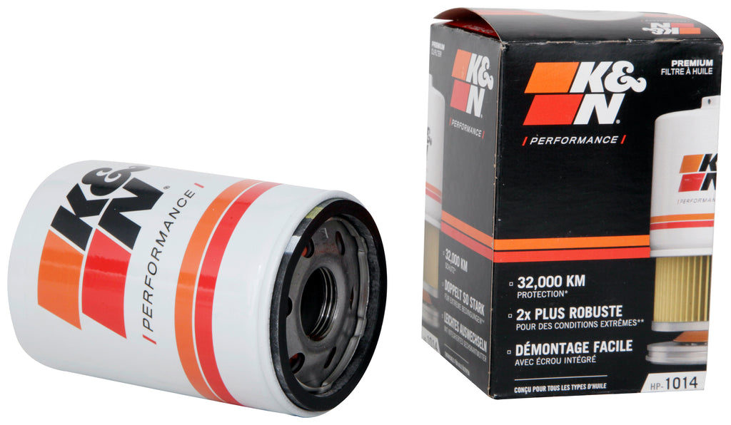 K&N HP-1014 Oil Filter for Select Ford Thunderbird, Jaguar S-Type, Jaguar Super V8, Jaguar Vanden Plas, Jaguar XF, Jaguar XJ8, Jaguar XJR, Jaguar XK, Jaguar XK8, Jaguar XKR, Land Rover LR3, Land Rover Range Rover, Land Rover Range Rover Sport, Lincoln LS