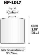 Load image into Gallery viewer, K&amp;N HP-1017 Oil Filter for Select Alfa Romeo Giulia, Alfa Romeo Stelvio, Alfa Romeo Tonale, Buick Allure, Buick Enclave, Buick Encore, Buick LaCrosse, Buick Rainier, Cadillac CTS, Cadillac Escalade, Cadillac Escalade ESV, Cadillac Escalade EXT, Cadillac