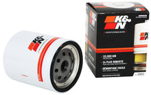 Load image into Gallery viewer, K&amp;N HP-2002 Oil Filter for Select Blue Bird Vision School Bus, Buick Apollo, Buick Century, Buick LeSabre, Buick Regal, Buick Roadmaster, Buick Skylark, Buick Special, Cadillac Brougham, Cadillac Fleetwood, Chevrolet Avalanche 2500, Chevrolet B7,