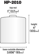Load image into Gallery viewer, K&amp;N HP-2010 Oil Filter for Select Blue Bird Vision School Bus, Cadillac STS, Cadillac XLR, Chevrolet Silverado HD, Chevrolet Silverado HD, Chrysler 300, Chrysler Aspen, Chrysler Cirrus, Chrysler Sebring, Dodge Avenger, Dodge Caliber, Dodge Challenger,