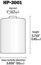 Load image into Gallery viewer, K&amp;N HP-3001 Oil Filter for Select AC Shelby Cobra, Alfa Romeo 2600, American Motors Ambassador, American Motors Rebel, Aston Martin V-8, Audi 4000, Audi 5000, Audi 90 Quattro, Audi A4, Audi A4 Quattro, Audi A6, Audi A6 Quattro, Audi Cabriolet, Chevrolet