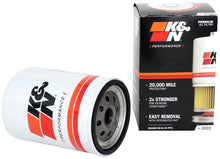 Load image into Gallery viewer, K&amp;N HP-3003 Oil Filter for Select AM General Hummer, Chevrolet B60, Chevrolet B7, Chevrolet Bel Air, Chevrolet Blazer, Chevrolet C10, Chevrolet C10 Panel, Chevrolet C10 Pickup, Chevrolet C10 Suburban, Chevrolet C15, Chevrolet C1500, Chevrolet C1500