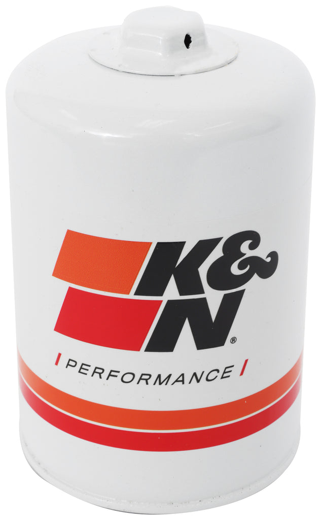 K&N HP-3005 Oil Filter for Select Blue Bird Vision School Bus, Chevrolet P30, Freightliner MT35, GMC P3500, Nissan TITAN XD