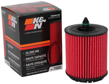 Load image into Gallery viewer, K&amp;N HP-7000 Oil Filter for Select Alfa Romeo 159, Buick Allure, Buick LaCrosse, Buick Regal, Buick Verano, Cadillac BLS, Chevrolet Astra, Chevrolet Captiva Sport, Chevrolet Cavalier, Chevrolet Classic, Chevrolet Cobalt, Chevrolet Equinox, Chevrolet HHR,