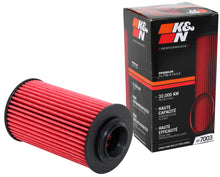 Load image into Gallery viewer, K&amp;N HP-7003 Oil Filter for Select Cadillac ATS, Cadillac CTS, Cadillac SRX, Cadillac STS, Chevrolet Camaro, Chevrolet Caprice, Chevrolet Colorado, Chevrolet Vectra, GMC Canyon, Oldsmobile Aurora, Oldsmobile Intrigue, Pontiac G8, Saab 9-3, Saab 9-4X, Saab