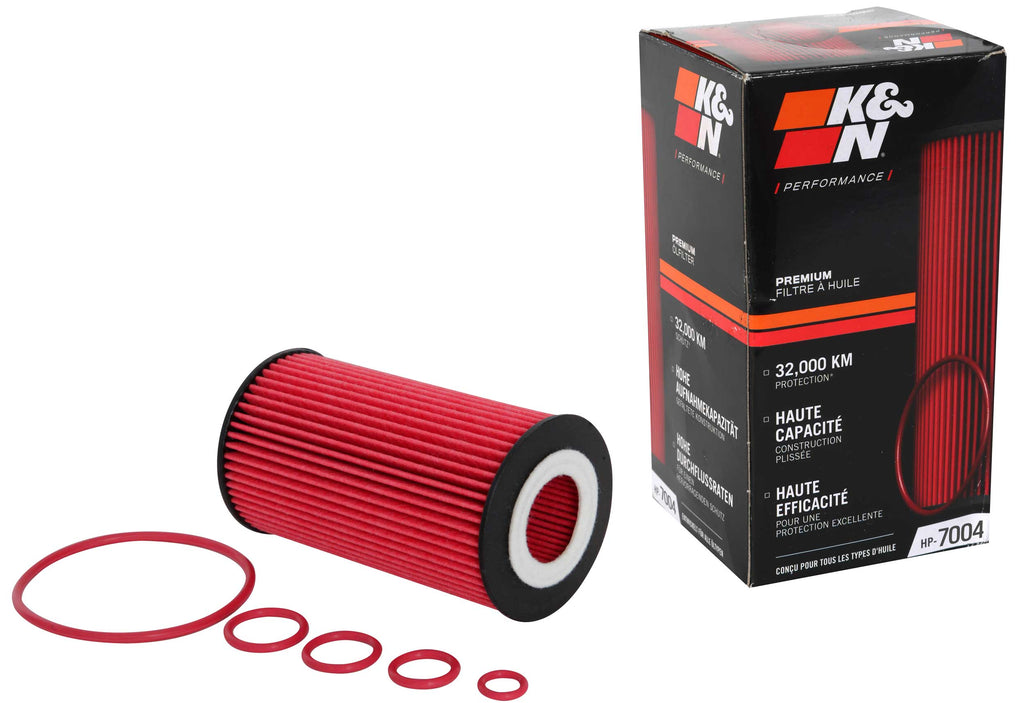 K&N HP-7004 Oil Filter for Select Chrysler Crossfire, Dodge Sprinter 2500, Dodge Sprinter 3500, Freightliner Sprinter 2500, Freightliner Sprinter 3500, Mercedes-Benz C230, Mercedes-Benz C240, Mercedes-Benz C250, Mercedes-Benz C280, Mercedes-Benz C300,