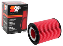 Load image into Gallery viewer, K&amp;N HP-7005 Oil Filter for Select Audi A8 Quattro, Audi Q7, Audi S8, Porsche Cayenne, Volkswagen Corrado, Volkswagen EuroVan, Volkswagen Golf, Volkswagen Jetta, Volkswagen Passat, Volkswagen Touareg