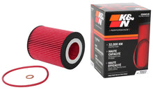 Load image into Gallery viewer, K&amp;N HP-7007 Oil Filter for Select BMW 320i, BMW 323Ci, BMW 323i, BMW 323is, BMW 323ti, BMW 325Ci, BMW 325i, BMW 325xi, BMW 328Ci, BMW 328i, BMW 328is, BMW 330Ci, BMW 330i, BMW 330xi, BMW 525i, BMW 525xi, BMW 528i, BMW 530i, BMW 530xi, BMW X3, BMW X5, BMW