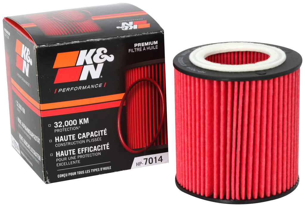 K&N HP-7014 Oil Filter for Select BMW 1 Series M, BMW 125i, BMW 128i, BMW 130i, BMW 135i, BMW 135is, BMW 228i, BMW 228i xDrive, BMW 320i, BMW 320i xDrive, BMW 323i, BMW 325i, BMW 325xi, BMW 328i, BMW 328i GT xDrive, BMW 328i xDrive, BMW 328xi, BMW 330i,