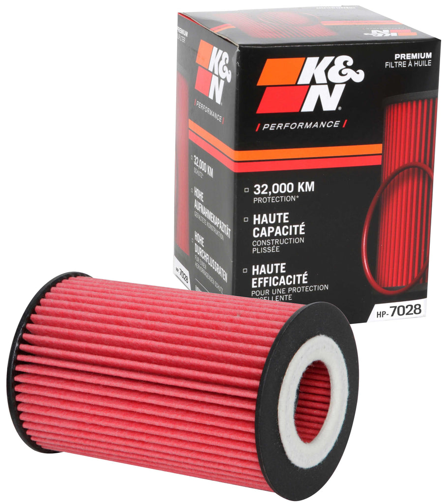 K&N HP-7028 Oil Filter for Select Dodge Sprinter 2500, Dodge Sprinter 3500, Freightliner Sprinter 2500, Freightliner Sprinter 3500, Freightliner Sprinter 3500XD, Jeep Grand Cherokee, Mercedes-Benz E320, Mercedes-Benz E350, Mercedes-Benz GL320,