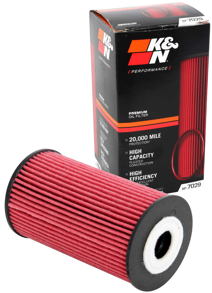 K&N HP-7029 Oil Filter for Select Hyundai Azera, Hyundai Entourage, Hyundai Equus, Hyundai Genesis, Hyundai Genesis Coupe, Hyundai Santa Fe, Hyundai Sonata, Hyundai Veracruz, Kia Amanti, Kia Borrego, Kia K900, Kia Sedona, Kia Sorento