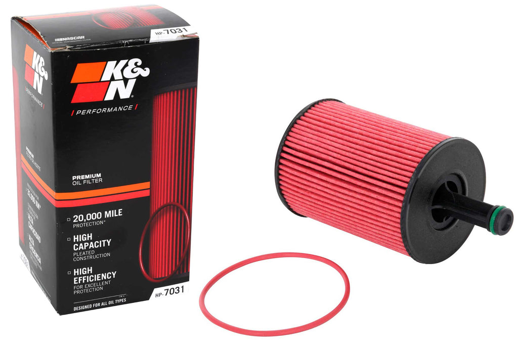 K&N HP-7031 Oil Filter for Select Audi A3 Quattro, Audi TT Quattro, Seat Alhambra, Volkswagen Beetle, Volkswagen Bora, Volkswagen CC, Volkswagen Eos, Volkswagen EuroVan, Volkswagen Golf, Volkswagen Jetta, Volkswagen Passat, Volkswagen Passat CC,