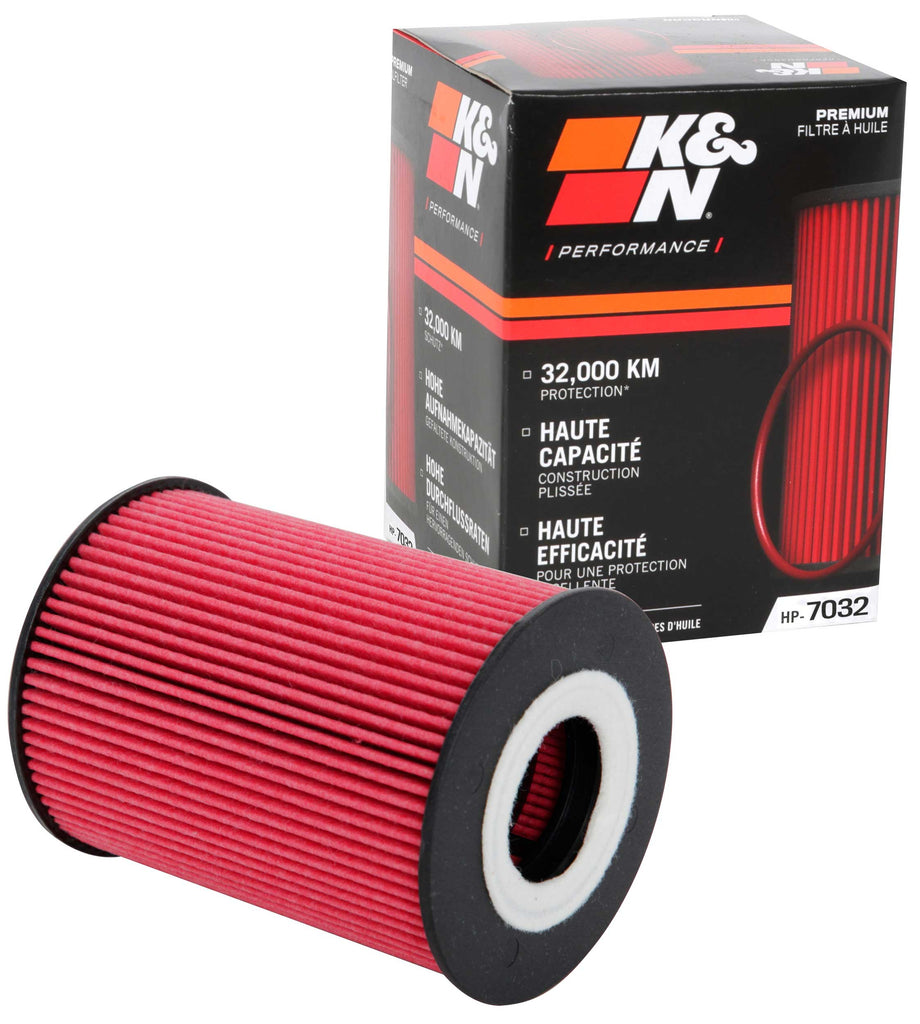 K&N HP-7032 Oil Filter for Select BMW M5, BMW M6, Porsche 911, Porsche Cayenne, Porsche Macan, Porsche Panamera