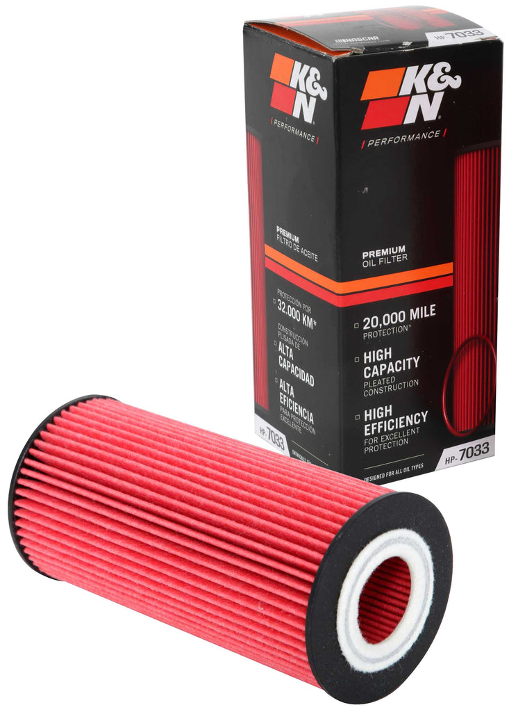 K&N HP-7033 Oil Filter for Select Maybach 57, Maybach 62, Mercedes-Benz CL600, Mercedes-Benz CL65 AMG, Mercedes-Benz G65 AMG, Mercedes-Benz Maybach S600, Mercedes-Benz Maybach S650, Mercedes-Benz Maybach S680, Mercedes-Benz S600, Mercedes-Benz S65 AMG,