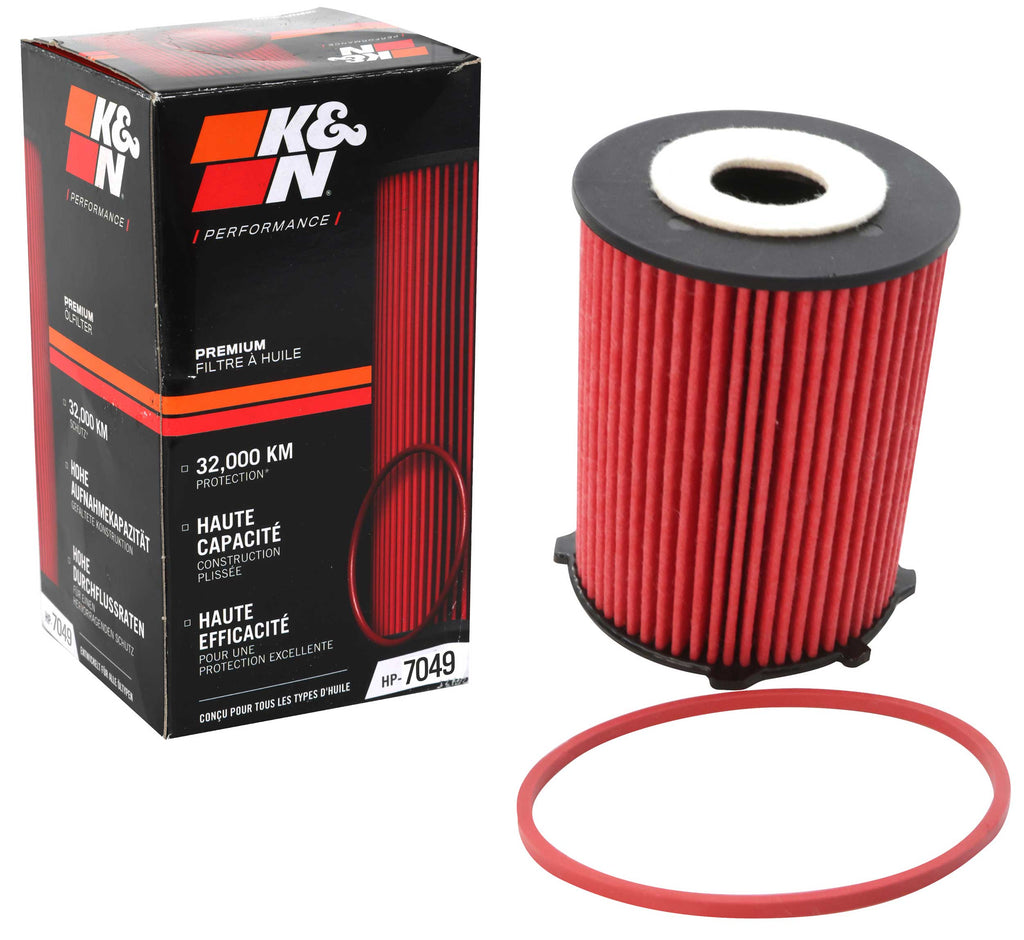 K&N HP-7049 Oil Filter for Select Peugeot 301, Peugeot Partner