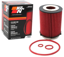 Load image into Gallery viewer, K&amp;N HP-7051 Oil Filter for Select INFINITI Q50, INFINITI Q60, INFINITI QX30, Mercedes-Benz A180, Mercedes-Benz A200, Mercedes-Benz A220, Mercedes-Benz A250, Mercedes-Benz A35 AMG, Mercedes-Benz B180, Mercedes-Benz B250, Mercedes-Benz C180, Mercedes-Benz