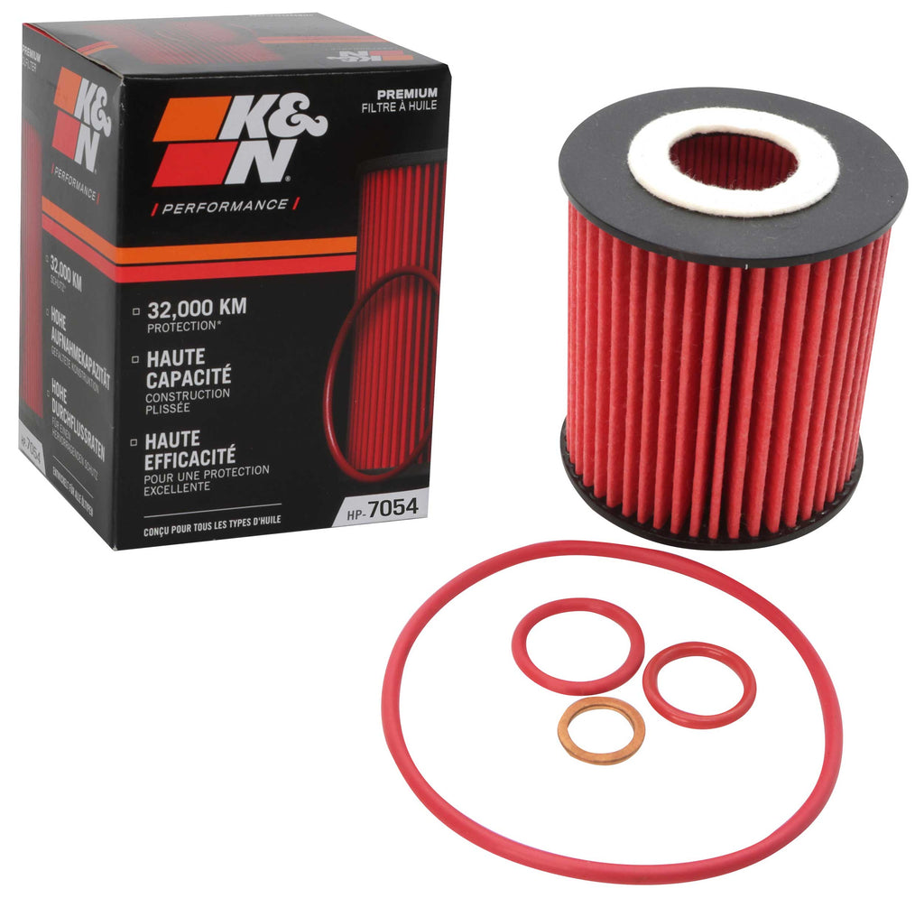 K&N HP-7054 Oil Filter for Select BMW 120i