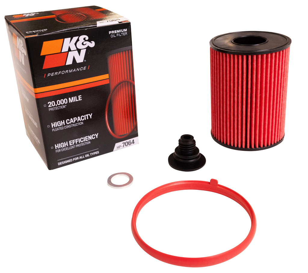 K&N HP-7064 Oil Filter for Select Hyundai Santa Fe, Hyundai Sonata
