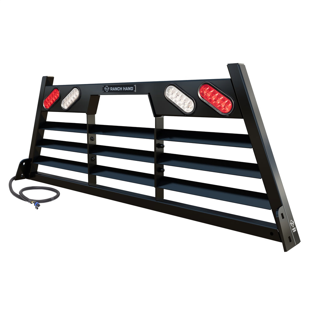 Ranch Hand HRLWL200 Legend Series Headache Rack for Select Chevrolet Colorado, Chevrolet Silverado 1500, Chevrolet Silverado LD, Chevrolet Silverado LTD, Chevrolet Silverado HD, Chevrolet Silverado HD, Dodge Ram 1500, Dodge Ram 2500, Dodge Ram 3500, Ford