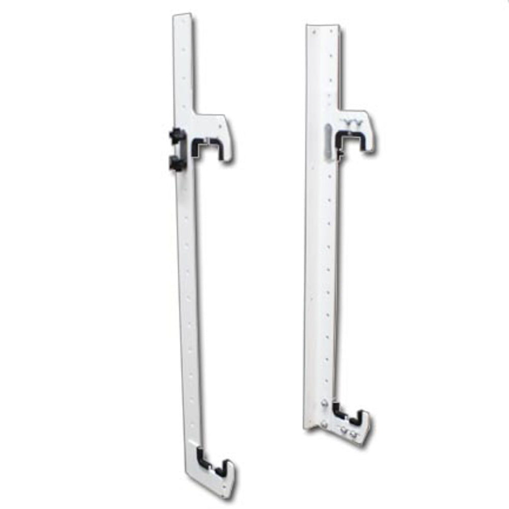 HEPFNER RACING PRODUCTS HRP6340A-WHT Radiator Wall Mount White