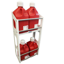 Load image into Gallery viewer, HEPFNER RACING PRODUCTS HRP6359-6-WHT Jug Rack 6 Position White
