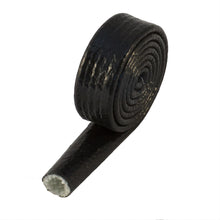 Load image into Gallery viewer, HEATSHIELD PRODUCTS 210040 Fire Shield Sleeve Black 3/8 in id x 3 ft Roll