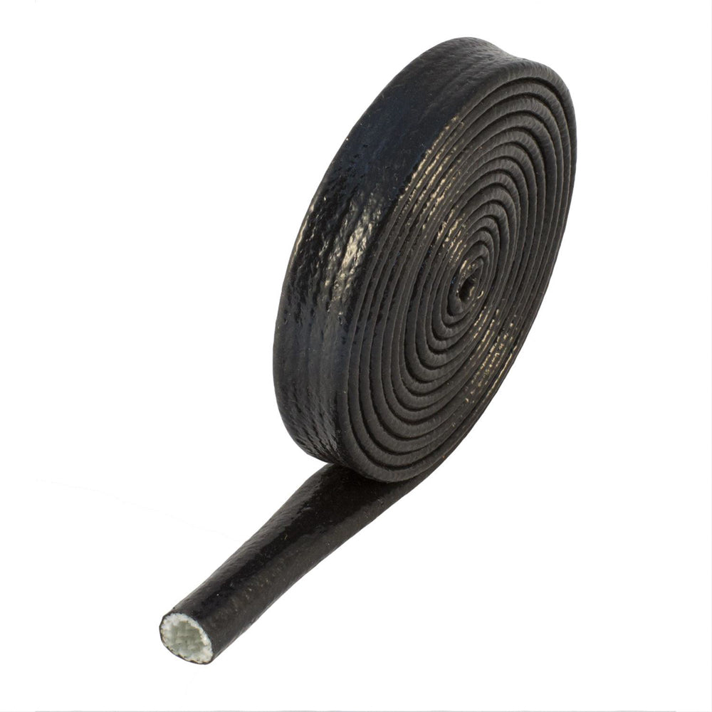HEATSHIELD PRODUCTS 210044 Fire Shield Sleeve Black 3/4 in id x 3 ft Roll