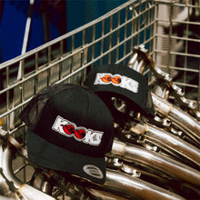 Load image into Gallery viewer, Kooks Custom Headers HT-100610 KOOKS Black Snapback-White Logo Hat