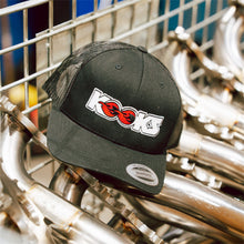 Load image into Gallery viewer, Kooks Custom Headers HT-100610 KOOKS Black Snapback-White Logo Hat