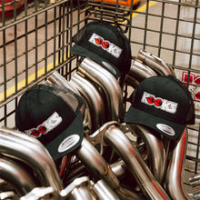 Load image into Gallery viewer, Kooks Custom Headers HT-100610 KOOKS Black Snapback-White Logo Hat