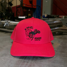 Load image into Gallery viewer, Kooks Custom Headers HT-100613 KOOKS Old School Logo Hat-Red Snapback