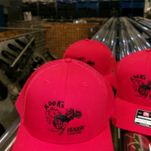 Load image into Gallery viewer, Kooks Custom Headers HT-100613 KOOKS Old School Logo Hat-Red Snapback