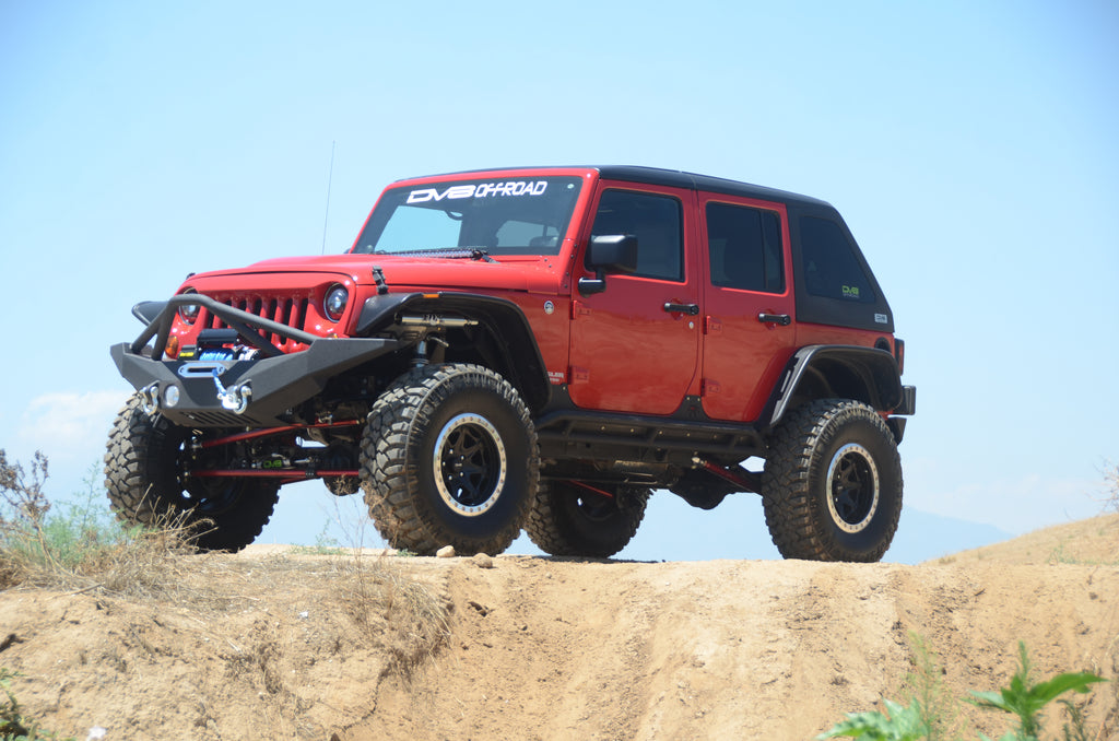 DV8 Offroad HT07FB42 Hard Top; Fastback for Select Jeep Wrangler, Jeep Wrangler JK