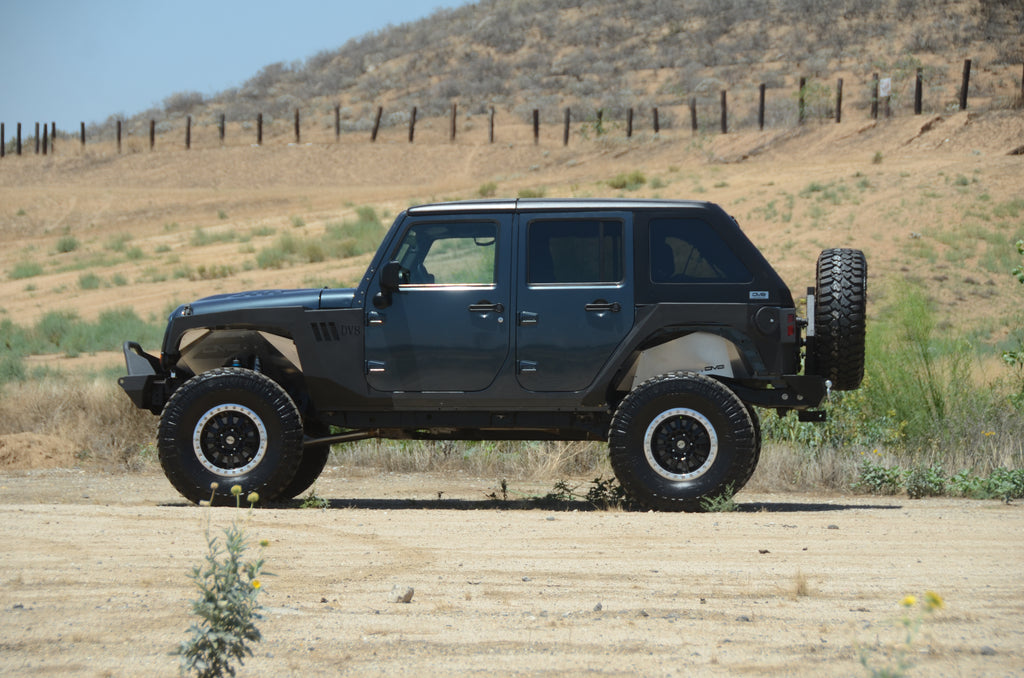 DV8 Offroad HT07FB42 Hard Top; Fastback for Select Jeep Wrangler, Jeep Wrangler JK