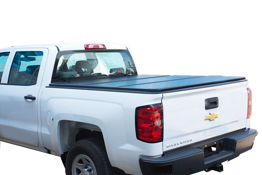 Black Horse Off Road HTF-GM14 Hard Tonneau Cover for Select Chevrolet Silverado 1500, GMC Sierra