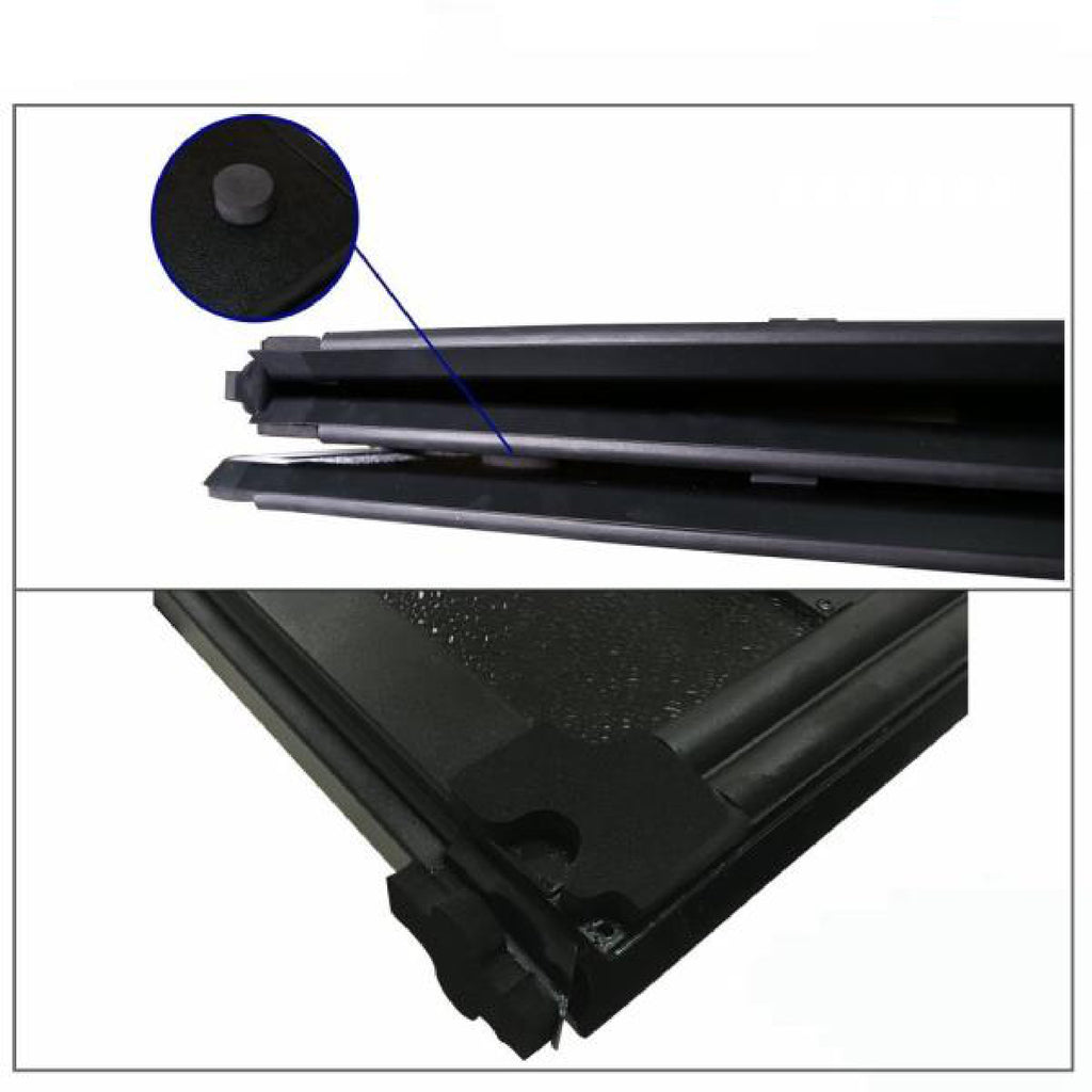 Black Horse Off Road HTF-TO22 Hard Tonneau Cover for Select Toyota Tundra