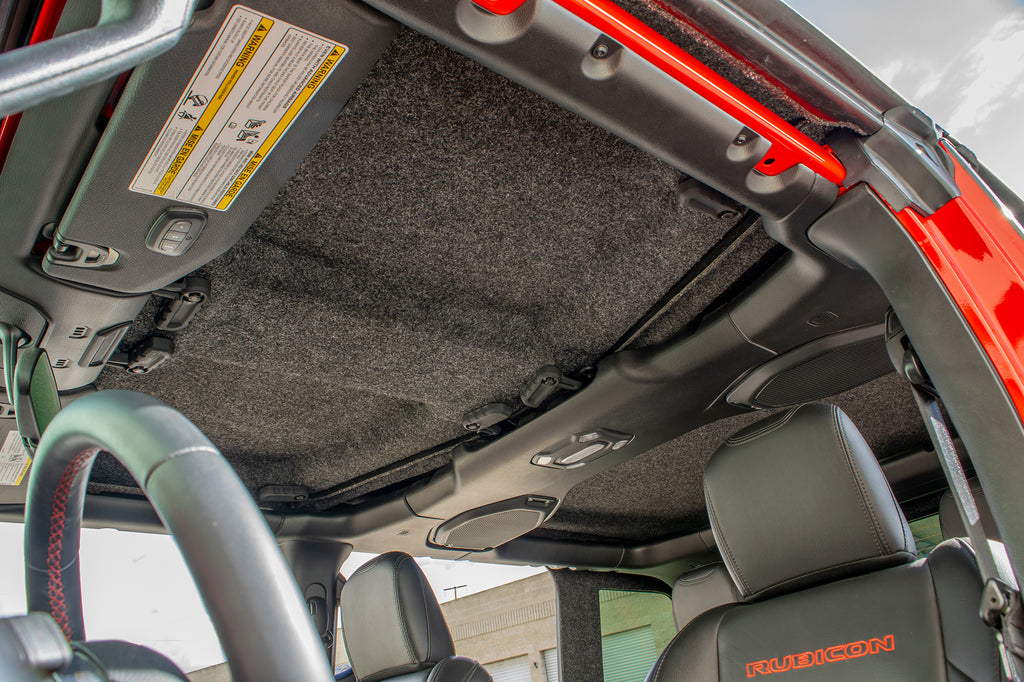 DV8 Offroad HTJLFB-B Hard Top; Fastback for Select Jeep Wrangler