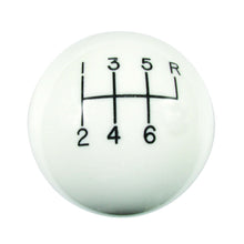 Load image into Gallery viewer, HURST 163-0040 Classic 6-Speed Shift Knob White (3/8-16)