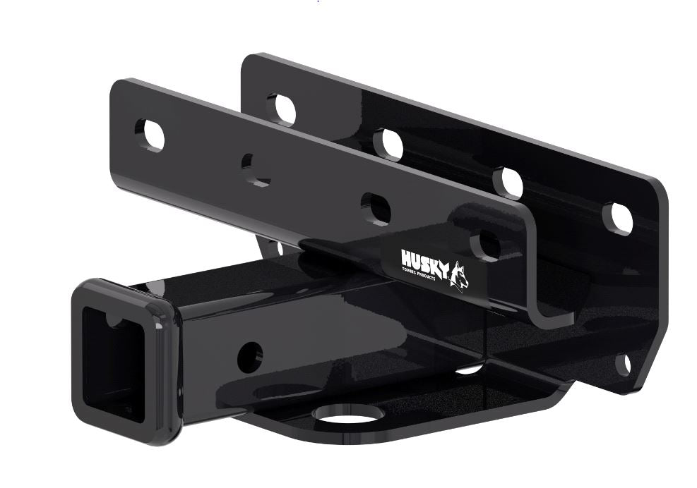 Husky Towing 69613C Sqr Tube 2" Recvr 3500 LB Wt Cap/350 LB Tong 4K Wt Dist Cap/400 LB Tong for Select Jeep Wrangler