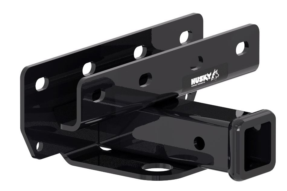 Husky Towing 69613C Sqr Tube 2" Recvr 3500 LB Wt Cap/350 LB Tong 4K Wt Dist Cap/400 LB Tong for Select Jeep Wrangler