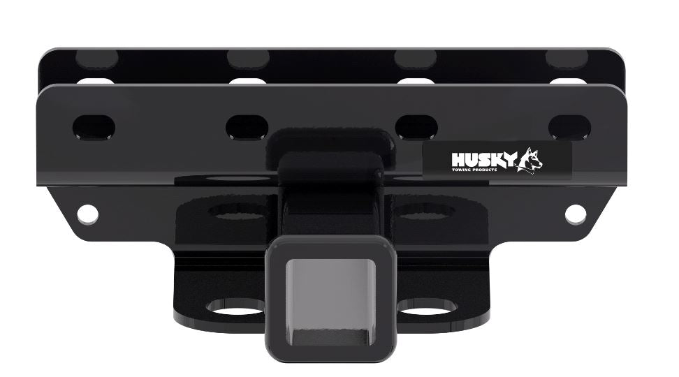 Husky Towing 69613C Sqr Tube 2" Recvr 3500 LB Wt Cap/350 LB Tong 4K Wt Dist Cap/400 LB Tong for Select Jeep Wrangler