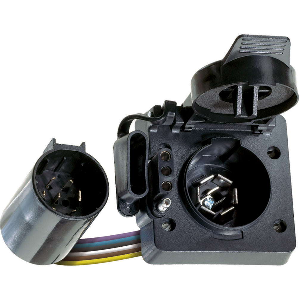 Husky Towing 13092 4 Way Flat And 7 RV for Select Audi Q5, Audi Q7, Buick Enclave, Buick Rainier, Cadillac Escalade, Cadillac Escalade ESV, Cadillac Escalade EXT, Chevrolet Avalanche, Chevrolet Avalanche 1500, Chevrolet Avalanche 2500, Chevrolet