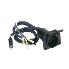 Load image into Gallery viewer, Husky Towing 13166 7 RV Blade To 4 Wire Flat Flexible Wire With Dust Cover &amp; Protective Wire Cover