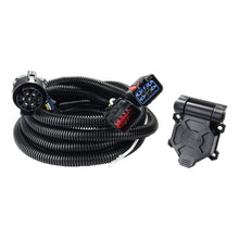 Load image into Gallery viewer, Husky Towing 30345 5th Wheel Wire Harness 7 Way Round Plug In 7 Blade 90 Degree Angle for Select Dodge Ram 2500, Dodge Ram