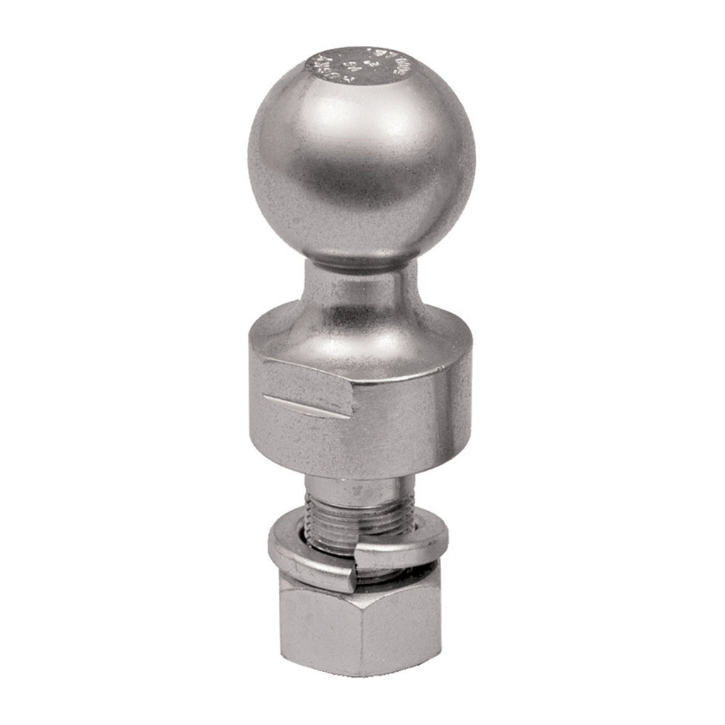 Husky Towing 30601 2" Ball 1" Lift 5000 LB Gross Towing Cap 1" Shank Diameter Chrome Steel