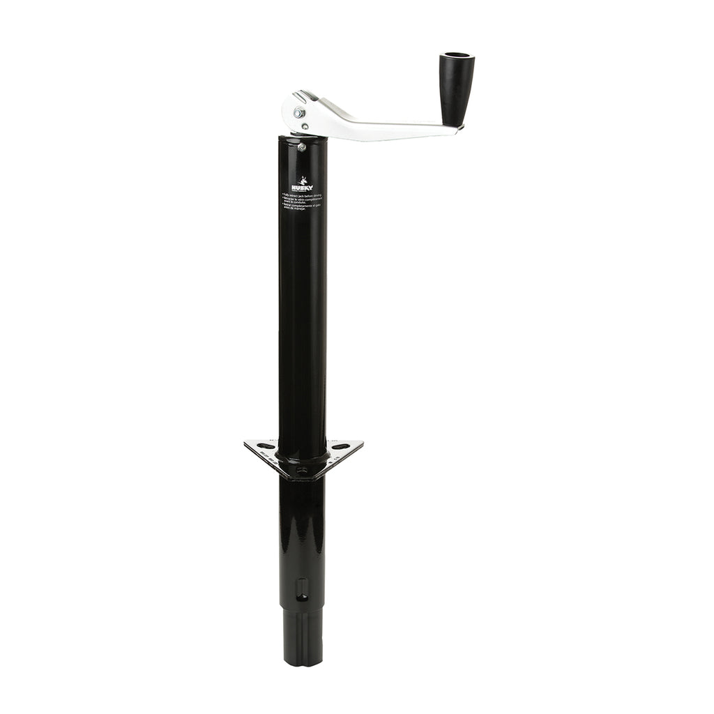 Husky Towing 30774 Man A-Frame Top Wind 1000 LB Cap Bolt-On or Weld-On Black Steel Inc Mount Brackt