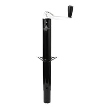 Load image into Gallery viewer, Husky Towing 30780 Man Top Wind Rnd A Frame Jack 5000 Tong 2-1/4" Dia Bolt-On or Weld-On Black