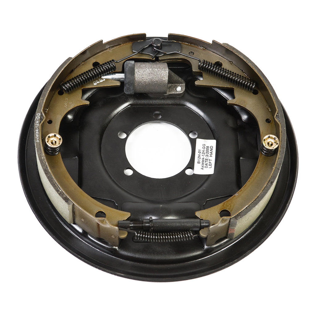 Husky Towing 30786 Replace Tek/Atwood/Alko/Dexter 12"x2" & 5 Hole Pat Hyd Brakes 7K LB Cap Left Sgl