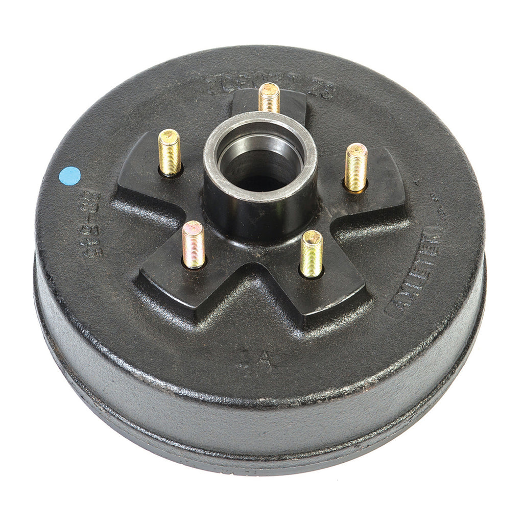Husky Towing 30796 With Drum 2300 To 4000 LB Cap 5 x 4-1/2 Dia Bolt Patt 1/2 Inch Stud Dia Single